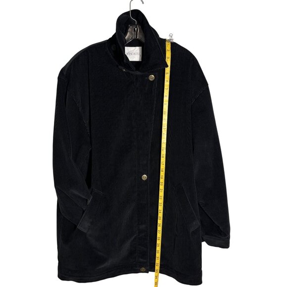 Vintage Black DonCaster Corduroy Jacket Casual/Chore/Retro Style - Picture 4 of 16